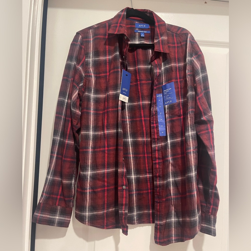 NWT Apt 9 Men’s flannel